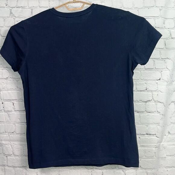 Roberto Cavalli Navy/white Gryphon Eagle tshirt XL cotton - Picture 5 of 5